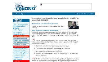 concours et reponses au concours  